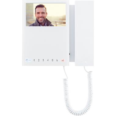 VIDEOCITFONO MONITOR MINI BIANCO CON 8 PULSANTI S2 - COMELIT 6701W/8 product photo Photo 02 3XL