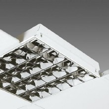PLAFONIERA COMFORTLIGHT T8 864 FL 4X18 CELL BIA - DISANO ILLUMINAZIONE 864EL4X18BI product photo