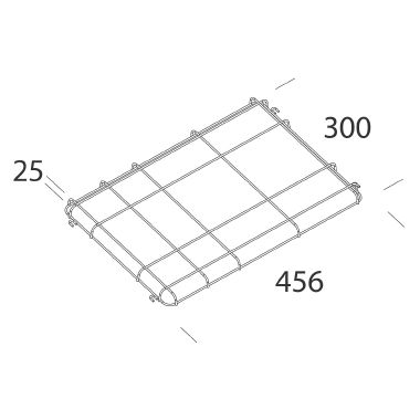 GABBIA PROTEZIONE RODIO LED 350 NERO - DISANO ILLUMINAZIONE 99792500 - DISANO ILLUMINAZIONE 99792500 - DISANO ILLUMINAZIONE 99792500 product photo Photo 01 3XL