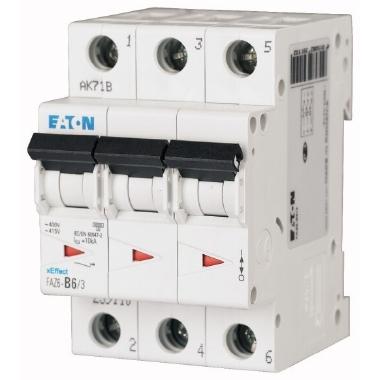 FAZ6-C10/3 INT. MT 6KA 3P C 10A - EATON 239144 - EATON 239144 - EATON 239144 product photo Photo 01 3XL