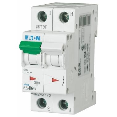 PLZ6-C6/1N INT. MT 6KA 1N  -VE - EATON 242805 - EATON 242805 - EATON 242805 product photo Photo 01 3XL