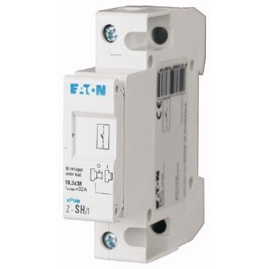 Z-SH/1 PORTAFUSIBILE SEZ. 10,3X38 1P - EATON 263876 product photo Photo 01 3XL