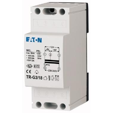 TR-G3/18 TRAFO CAMPANELLI 18 V - EATON 272483 - EATON 272483 - EATON 272483 product photo Photo 01 3XL