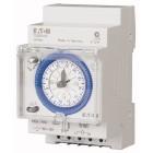 Temporizzatore per installazione modulare 24 ore, cavaliere estraibile, riserva di movimento, 3 unità passo - EATON 167390 product photo