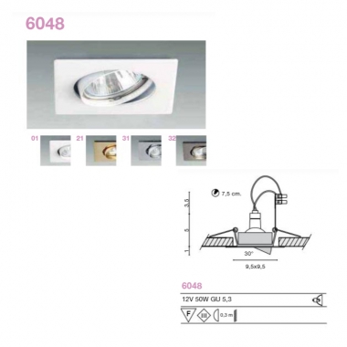 FARETTO METAL. CRO         +PQ - EGOLUCE 6048/31 product photo Photo 01 3XL
