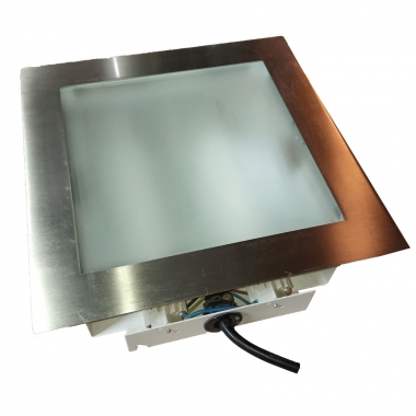 FARETTO DELTA 2X26W NIKEL OPAC - EGOLUCE 6293/32 product photo Photo 01 3XL