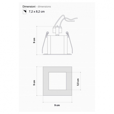 FARETTO EDY CROMATO 230V   +PQ - EGOLUCE 6302/31 product photo Photo 01 3XL