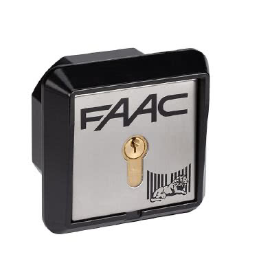 PULSANTE A CHIAVE DA INCASSO IP54 - FAAC 401014 - FAAC 401014 product photo Photo 01 3XL