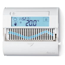 CRONOTERMOSTATO TOUCH-SLIDE PARETE  BIANCO - FINDER 1C6190030101 product photo