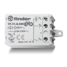 RELE' AD IMPULSI 1NO 230VAC PANNELLO 10/20A - FINDER 27018230 product photo