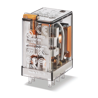 RELE' INDUSTRIALE 2SC 10A 12VAC - FINDER 553212 product photo Photo 01 3XL