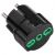 ADATTATORE PRESA BIPASSO ITALIANA SPINA TEDESCA SHUKO 16A NERO - FANTON 81091 product photo Photo 01 2XS