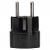 ADATTATORE PRESA BIPASSO ITALIANA SPINA TEDESCA SHUKO 16A NERO - FANTON 81091 product photo Photo 03 2XS