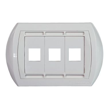PLACCA 3 USCITE RJ45 -NEW BI - FANTON 23952 product photo Photo 01 3XL