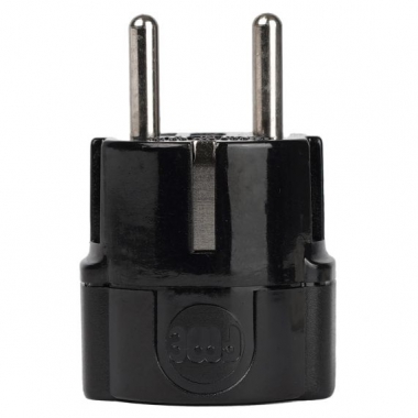 ADATTATORE PRESA BIPASSO ITALIANA SPINA TEDESCA SHUKO 16A NERO - FANTON 81091 product photo Photo 03 3XL