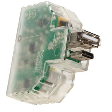 ALIM.2 USB A+C 2,4A INC.KEYSTONE IT   TR - FANTON 82893 - FANTON 82893 - FANTON 82893 product photo Photo 02 3XL