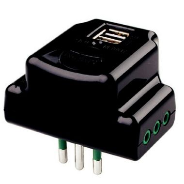 ADATT.1S.10A+3P.10A+T + 2 USB NE - FANTON 87801 - FANTON 87801 - FANTON 87801 product photo Photo 01 3XL