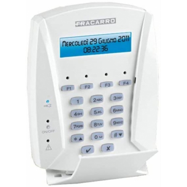 TASTIERA ALLARME FILARE T8N CON DISPLAY - FRACARRO RADIOINDUSTRIE T8N product photo Photo 01 3XL