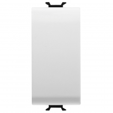 INTERRUTTORE UNIPOLARE 250V AC - 16AX - GENERICO - 1 MODULO - BIANCO - CHORUS - GEWISS GW10001 product photo