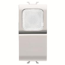 PULSANTE 1M 1P NA 16A SPIA TRASP.BIANCO - GEWISS GW10144 - GEWISS GW10144 - GEWISS GW10144 product photo