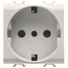 PRESA 2M 2P+T 16A P30 ST.ITA./TED.BIANCO - GEWISS GW10205 product photo