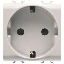 PRESA 2M 2P+T 16A ST.TED.BIANCO - GEWISS GW10241 - GEWISS GW10241 - GEWISS GW10241 product photo