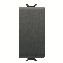 PULSANTE ELETTRONICO 1M BUS/230V CH/BK - GEWISS GW12915 - GEWISS GW12915 - GEWISS GW12915 product photo