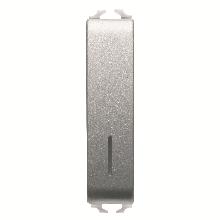 INTERR.1/2M 1P 10AX ILL.LOC.TITANIO - GEWISS GW14022 - GEWISS GW14022 - GEWISS GW14022 product photo