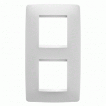 PLACCA ONE INT.2+2P V.71 BIANCO LATTE - GEWISS GW16124TB product photo