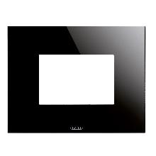 PLACCA ICE 3P NERO - GEWISS GW16903CN - GEWISS GW16903CN - GEWISS GW16903CN product photo