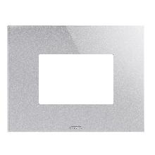 PLACCA ICE 3P TITANIO - GEWISS GW16903CT - GEWISS GW16903CT - GEWISS GW16903CT product photo