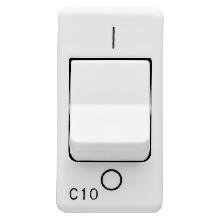 INTERRUT.AUT.MAGN.1P C10 3KA 230V SY/WT - GEWISS GW20432 - GEWISS GW20432 - GEWISS GW20432 product photo