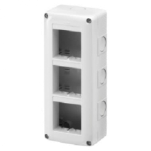 CONTENITORE 6(2X3) POSTI VERTICALE PROTEZIONE - GEWISS GW27022 product photo