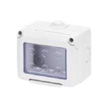 CONTENITORE 3 POSTI ORIZZONTALE STAGNO IP55 - GEWISS GW27043 product photo