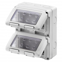 CONT.3 POSTI STAGNO FISS.ABBRACCIO PALO - GEWISS GW27057 product photo