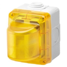 PULSANTE SPIA SEGNALAZIONE DIFFUSORE GIALLO STAGNA - GEWISS GW27417 product photo