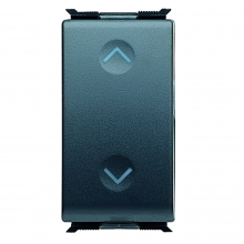 PULSANTE UNIPOLARE 250V AC - 10A CONTATTO AUSILIARE NC - MARCIA - SIMBOLO: VERDE - 1 MODULO - PLAYBU - GEWISS GW30036 product photo