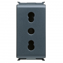 PRESA AD ALIMENTAZIONE CONTROLLATA SICURPLAY 16A 2P+T - GEWISS GW30205 product photo
