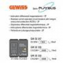 INTERRUTTORE DIFFERENZIALE MGT 2P 16A 3KA - GEWISS GW30359 product photo
