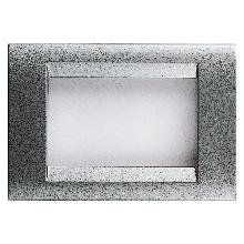 PLACCA 2 POS.TITANIO METALLIZZ.PLAYBUS - GEWISS GW32012 - GEWISS GW32012 - GEWISS GW32012 product photo