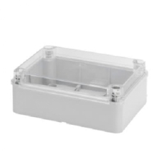 CASSETTA DERIVAZIONE IP56 COPERCHIO TRASPARENTE PARETI LISCE 240X190X90 - GEWISS GW44428 product photo