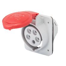 PRESA FISSA DA INCASSO 10 HP IP44 3P+T 16A 400V 6H - GEWISS GW62209H product photo