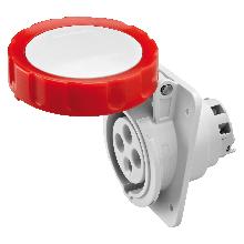 PRESA FISSA DA INCASSO 10 HP IP67 3P+T 16A 400V 6H - GEWISS GW62231H product photo