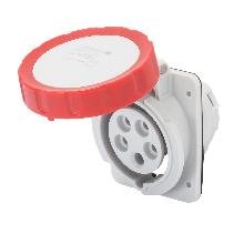 PRESA FISSA DA INCASSO 10 HP IP67 3P+N+T 16A 400V 6H - GEWISS GW62232H product photo