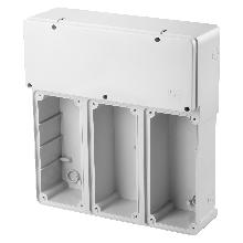 GEWISS - BASE MODULARE 3 PRESE BL. 16-32A SBF - GEWISS GW66694 product photo