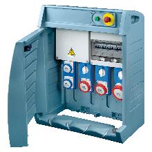 Q-BOX 4ASC S.F:2X2/3P/3P+N+T16A,3P+N+T32 - GEWISS GW68484 - GEWISS GW68484 product photo
