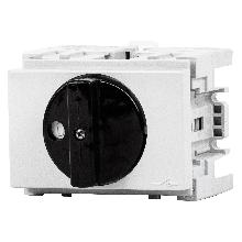INTERRUTTORE ROTAT.4P 16A GUIDA EN50022 - GEWISS GW70203 - GEWISS GW70203 - GEWISS GW70203 product photo