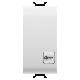 PULSANTE 1M 1P NA 16A 'CHIAVE' BIANCO - GEWISS GW10152 product photo Photo 01 2XS