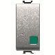 PULSANTE 1M 1P NA+NC 16A MARCIA TITANIO - GEWISS GW14139 - GEWISS GW14139 - GEWISS GW14139 product photo Photo 01 2XS