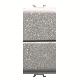 PULSANTE UNIP.DOPPIO NA 16A TITANIO - GEWISS GW14141 - GEWISS GW14141 - GEWISS GW14141 product photo Photo 01 2XS
